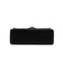 VINTAGE CHANEL MINI MATERASSE CHAIN SHOULDER BAG BLACK LAMB SKIN GOLD HARDWARE 90340146