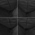 VINTAGE CHANEL MINI MATERASSE CHAIN SHOULDER BAG BLACK LAMB SKIN GOLD HARDWARE 90340146