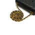 VINTAGE CHANEL MINI MATERASSE CHAIN SHOULDER BAG BLACK LAMB SKIN GOLD HARDWARE 90341458