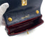 VINTAGE CHANEL MINI NATELASSE CHAIN SHOULDER BAG NAVY LAMB SKIN GOLD HARDWARE 90313344