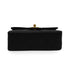 VINTAGE CHANEL MINI SQUARE 17 BIJOU CHAIN SHOULDER BAG BLACK SATIN GOLD HARDWARE 90343979