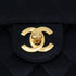 VINTAGE CHANEL MINI SQUARE 17 BIJOU CHAIN SHOULDER BAG BLACK SATIN GOLD HARDWARE 90343979