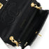 VINTAGE CHANEL MINI SQUARE 17 BIJOU CHAIN SHOULDER BAG BLACK SATIN GOLD HARDWARE 90343979