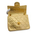 VINTAGE CHANEL MINI SQUARE 17 BIJOU CHAIN SHOULDER BAG GOLD LAMB SKIN GOLD HARDWARE 90339657
