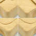 VINTAGE CHANEL MINI SQUARE 17 CHAIN SHOULDER BAG BEIGE CANVAS GOLD HARDWARE 90343405
