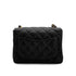 VINTAGE CHANEL MINI SQUARE 17 CHAIN SHOULDER BAG BLACK CAVIAR SKIN GOLD HARDWARE 90322283