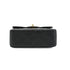 VINTAGE CHANEL MINI SQUARE 17 CHAIN SHOULDER BAG BLACK CAVIAR SKIN GOLD HARDWARE 90335587