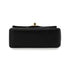 VINTAGE CHANEL MINI SQUARE 17 CHAIN SHOULDER BAG BLACK LAMB SKIN GOLD HARDWARE 90340165