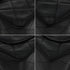 VINTAGE CHANEL MINI SQUARE 17 CHAIN SHOULDER BAG BLACK LAMB SKIN GOLD HARDWARE 90340165