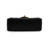 VINTAGE CHANEL MINI SQUARE 17 CHAIN SHOULDER BAG BLACK LAMB SKIN GOLD HARDWARE 90341914