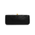 VINTAGE CHANEL MINI SQUARE 17 CHAIN SHOULDER BAG BLACK LAMB SKIN GOLD HARDWARE 90342579