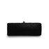 VINTAGE CHANEL MINI SQUARE 17 CHAIN SHOULDER BAG BLACK LAMB SKIN GOLD HARDWARE 90343021
