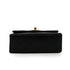VINTAGE CHANEL MINI SQUARE 17 CHAIN SHOULDER BAG BLACK LAMB SKIN GOLD HARDWARE 90343923