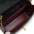 VINTAGE CHANEL MINI SQUARE 17 CHAIN SHOULDER BAG BLACK LAMB SKIN GOLD HARDWARE 90343923