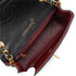 VINTAGE CHANEL MINI SQUARE 17 CHAIN SHOULDER BAG BLACK LAMB SKIN GOLD HARDWARE 90343956