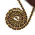 VINTAGE CHANEL MINI SQUARE 17 CHAIN SHOULDER BAG BROWN SUEDE GOLD HARDWARE 90326852