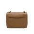 VINTAGE CHANEL MINI SQUARE 17 CHAIN SHOULDER BAG CAMEL BROWN LAMB SKIN GOLD HARDWARE 90329019