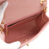 VINTAGE CHANEL MINI SQUARE 17 CHAIN SHOULDER BAG PINK CAVIR SKIN GOLD HARDWARE 90346104