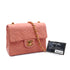 VINTAGE CHANEL MINI SQUARE 17 CHAIN SHOULDER BAG PINK LAMB SKIN GOLD HARDWARE 90346147