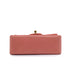 VINTAGE CHANEL MINI SQUARE 17 CHAIN SHOULDER BAG PINK LAMB SKIN GOLD HARDWARE 90346147