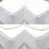 VINTAGE CHANEL MINI SQUARE 17 CHAIN SHOULDER BAG WHITE CAVIAR SKIN GOLD HARDWARE 90339873