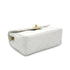 VINTAGE CHANEL MINI SQUARE 17 CHAIN SHOULDER BAG WHITE LAMB SKIN GOLD HARDWARE 90325596