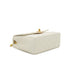 VINTAGE CHANEL MINI SQUARE 17 CHAIN SHOULDER BAG WHITE LAMB SKIN GOLD HARDWARE 90332914