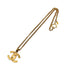 VINTAGE CHANEL NECKLACE BIG COCOMARK GOLD ACCESSORY 29 90327997