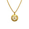 VINTAGE CHANEL NECKLACE COCOMARK GOLD ACCESSORY 28 90326647