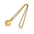VINTAGE CHANEL NECKLACE COCOMARK GOLD ACCESSORY 28 90326647