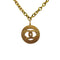 VINTAGE CHANEL NECKLACE COCOMARK GOLD ACCESSORY 28 90328953
