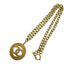 VINTAGE CHANEL NECKLACE COCOMARK GOLD ACCESSORY 28 90328953