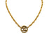 VINTAGE CHANEL NECKLACE COCOMARK GOLD ACCESSORY 90324775