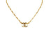 VINTAGE CHANEL NECKLACE COCOMARK GOLD ACCESSORY 90334994