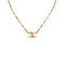 VINTAGE CHANEL NECKLACE COCOMARK GOLD ACCESSORY 90335006