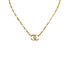 VINTAGE CHANEL NECKLACE COCOMARK GOLD ACCESSORY 90335006