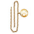 VINTAGE CHANEL NECKLACE COCOMARK GOLD ACCESSORY 90335026