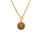 VINTAGE CHANEL EMBLEM NECKLACE COCOMARK GOLD ACCESSORY 90337700