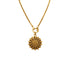 VINTAGE CHANEL EMBLEM NECKLACE COCOMARK GOLD ACCESSORY 90337700