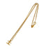 VINTAGE CHANEL NECKLACE COCOMARK GOLD ACCESSORY 90338898