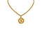 VINTAGE CHANEL NECKLACE COCOMARK GOLD ACCESSORY 90348351