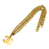 VINTAGE CHANEL NECKLACE COCOMARK GOLD ACCESSORY 93A 90325617