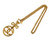 VINTAGE CHANEL NECKLACE COCOMARK GOLD ACCESSORY 93P 90335735