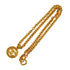 VINTAGE CHANEL NECKLACE COCOMARK GOLD ACCESSORY 94A 90339672