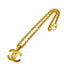 VINTAGE CHANEL NECKLACE COCOMARK GOLD ACCESSORY 94P 90325619