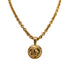 VINTAGE CHANEL NECKLACE COCOMARK GOLD ACCESSORY 94P 90335638