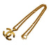 VINTAGE CHANEL NECKLACE COCOMARK GOLD ACCESSORY 94P 90338259