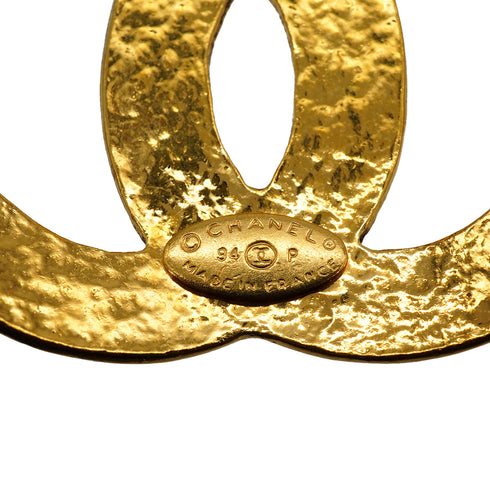 VINTAGE CHANEL NECKLACE COCOMARK GOLD ACCESSORY 94P 90338259