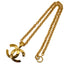 VINTAGE CHANEL NECKLACE COCOMARK GOLD ACCESSORY 94P 90338309