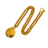 VINTAGE CHANEL NECKLACE COCOMARK GOLD ACCESSORY 94P 90347793